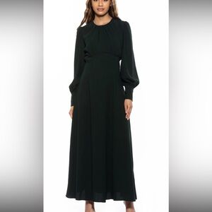 Elegant Alexia Admor Green Maxi dress